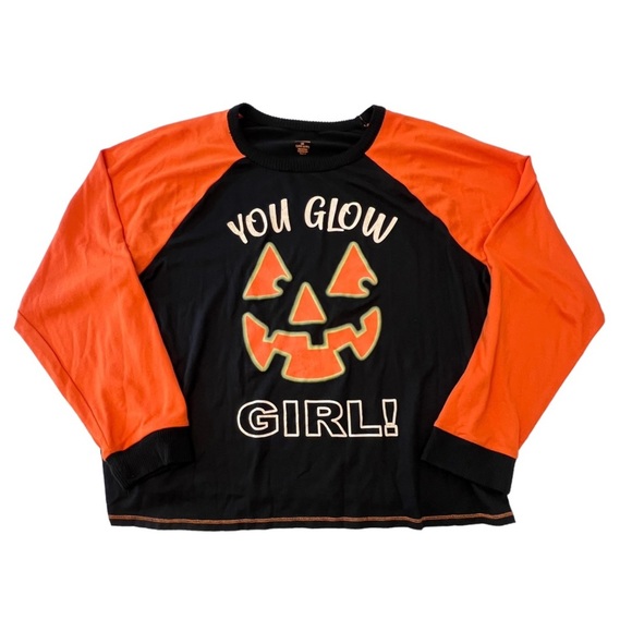 Halloween pajamas glow in the dark size 2X - Picture 2 of 11